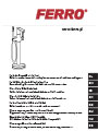 Fiesta FBI11F - freestanding bath faucet - Installation and operating Instructions, Guarantee Certificate