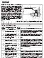 Warranty terms, instructions for assembly and operation - Ball valves for gas installations, with straight lever - type G18