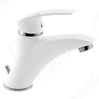 Metalia 57 White/Chrome - baterie stativa lavoar