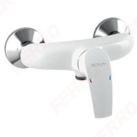 Metalia 57 White/Chrome - baterie perete dus
