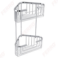 Metalia Shower - double corner rack