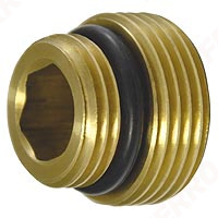 Niplu alama 3/4”x1/2” cu garnitura cu O-ring