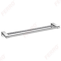 Towel rail double - 450mm