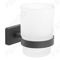 Greta - Toothbrush holder, gun metal