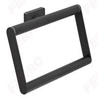 Greta - Towel hanger, gun metal