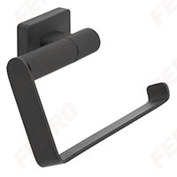 Greta - Toilet paper holder, gun metal