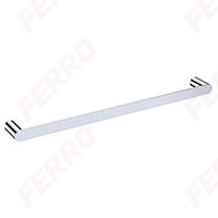 Nostris - towel rail single 600 mm, chrome