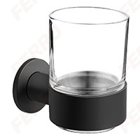 Toothbrush holder, black