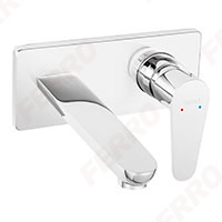 Algeo - Built-in washbasin mixer, 18 cm spout