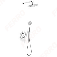 Algeo Set - shower set with rainfall and mixer