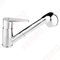 Algeo - standing sink mixer with pull-out spray