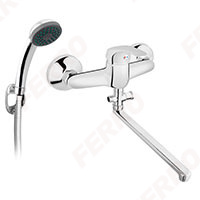 Basic - wall-mounted bath mixer