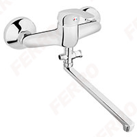 Basic - wall-mounted bath mixer