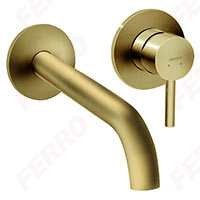 Ciriculus - Concealed washbasin mixer, brushed gold