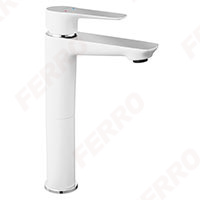 Adore White/Chrome - standing counter washbasin mixer