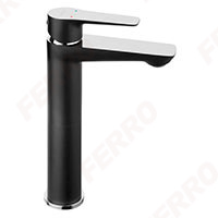 Adore Black/Chrome - standing counter washbasin mixer