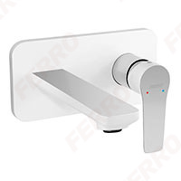 Adore White/Chrome - built-in washbasin mixer