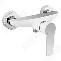 Adore White/Chrome - wall-mounted shower mixer