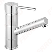 Fiesta - standing washbasin mixer with swivel spout