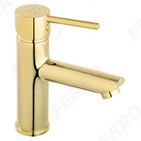 Fiesta Bright Gold - Standing washbasin mixer