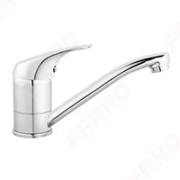 Ferro One - standing washbasin mixer with swivel spout