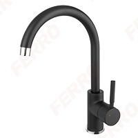 Lugio Black Sink standing sink mixer