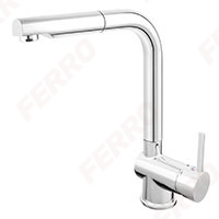 Toledo - standing sink mixer with pullout spray