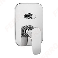 Tiga VerdeLine - Built-in shower mixer