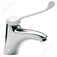 Standing washbasin mixer