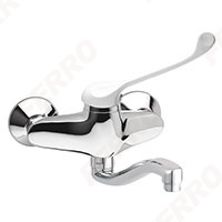 Wall-mounted sink mixer