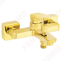 Vitto Gold Verdeline - Wall-mounted bath mixer, gold