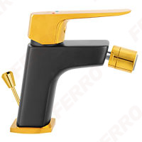 Vitto Black/Gold Verdeline - Bidet standing mixer, black-gold