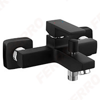 Zicco Black - Wall-mounted bath mixer