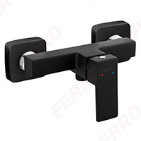 Zicco Black - Wall-mounted shower mixer