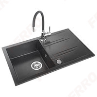 Granite sink sets with kitchen mixers