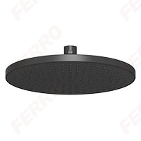 Nostris - rainfall shower head, round 230 mm, black