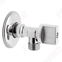 Ball valve with rosette