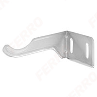 Zinc-plated bent radiator hook