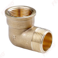 Raw brass fittings