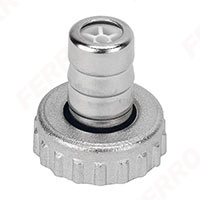 Tip with nut for intake valve