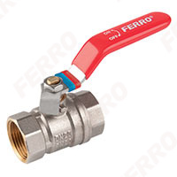 F-Comfort - Ball valve with lever handle, female-female