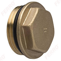 Dop pentru distribuitor-colector 1” cu O-ring