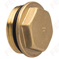 1” manifold plug with O-ring