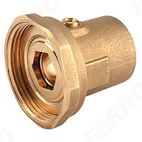 1" ball valve with 6/4" union, for pumps