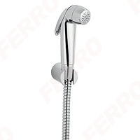 Presso - Hygienic chrome shower set with AUTO-STOP system