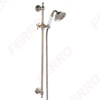 Retro Old Bronze - sliding shower set