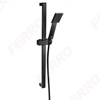 Sinus Black - sliding shower set