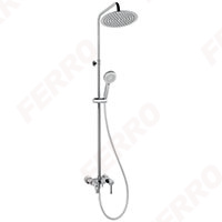 Fiesta - rainfall shower system and bath mixer