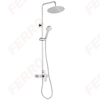 Talassa - Rainfall set with mixer, chrome