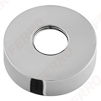3/4” cylindrical rosette for mixers, chrome